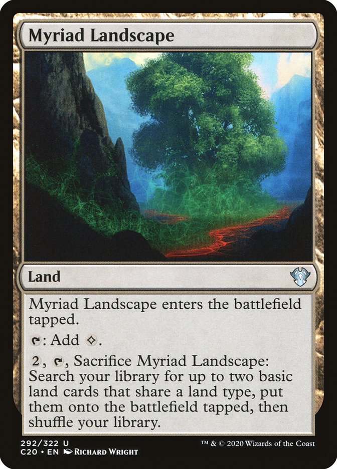 Myriad Landscape [Commander 2020] | Exor Games Dartmouth