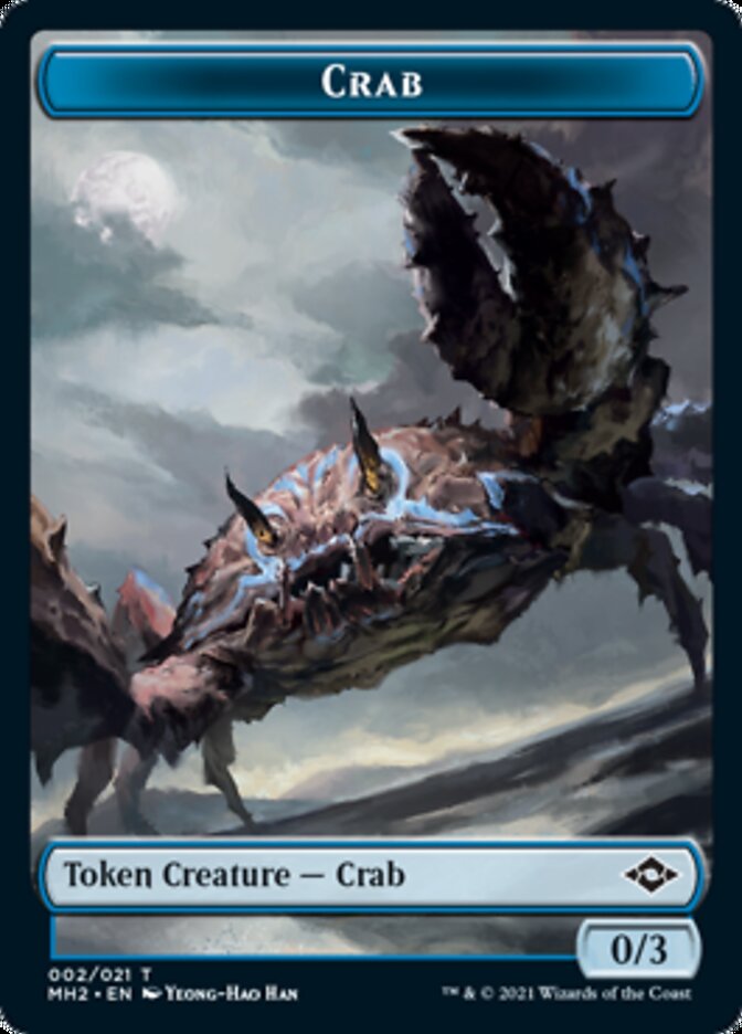 Crab Token [Modern Horizons 2 Tokens] | Exor Games Dartmouth