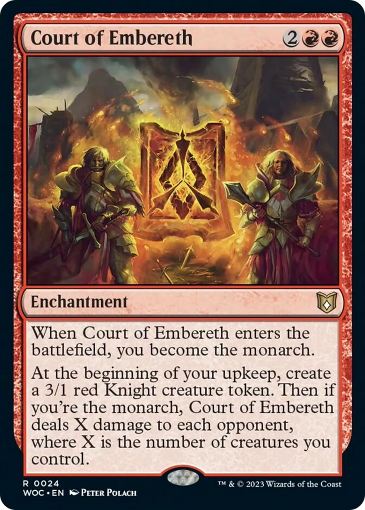 Court of Embereth [Wilds of Eldraine Commander] | Exor Games Dartmouth