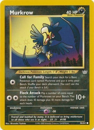 Murkrow (46/64) [Neo Revelation Unlimited] | Exor Games Dartmouth