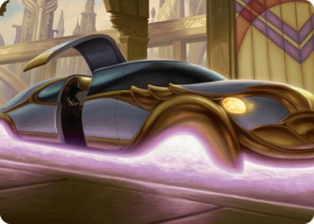 Mysterious Limousine Art Card [Streets of New Capenna Art Series] | Exor Games Dartmouth