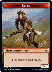 Satyr // Goblin Construct Double-sided Token [Challenger Decks 2021 Tokens] | Exor Games Dartmouth