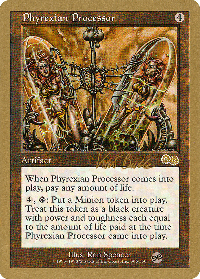 Phyrexian Processor (Kai Budde) (SB) [World Championship Decks 1999] | Exor Games Dartmouth