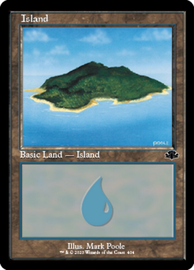 Island (404) (Retro) [Dominaria Remastered] | Exor Games Dartmouth