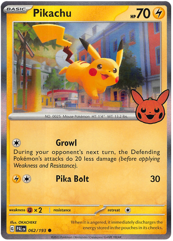 Pikachu (062/193) [Trick or Trade 2023] | Exor Games Dartmouth