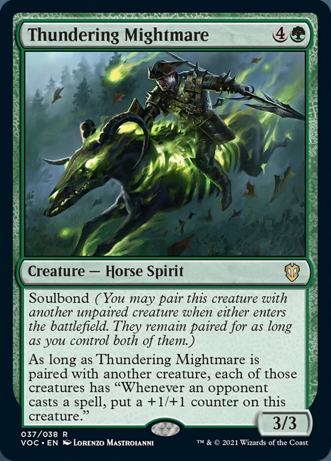 Thundering Mightmare [Innistrad: Crimson Vow Commander] | Exor Games Dartmouth