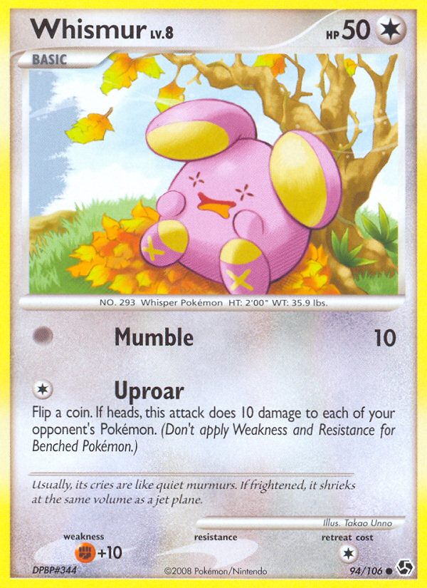 Whismur (94/106) [Diamond & Pearl: Great Encounters] | Exor Games Dartmouth