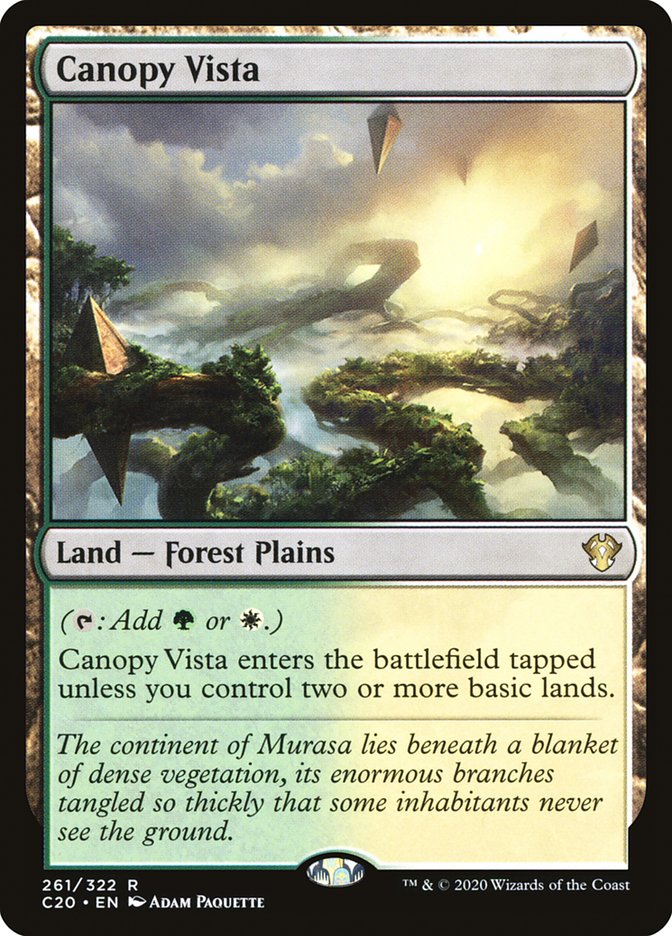 Canopy Vista [Commander 2020] | Exor Games Dartmouth