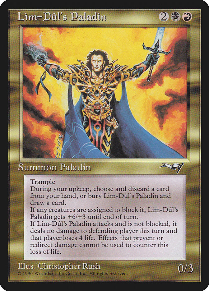 Lim-Dûl's Paladin [Alliances] | Exor Games Dartmouth