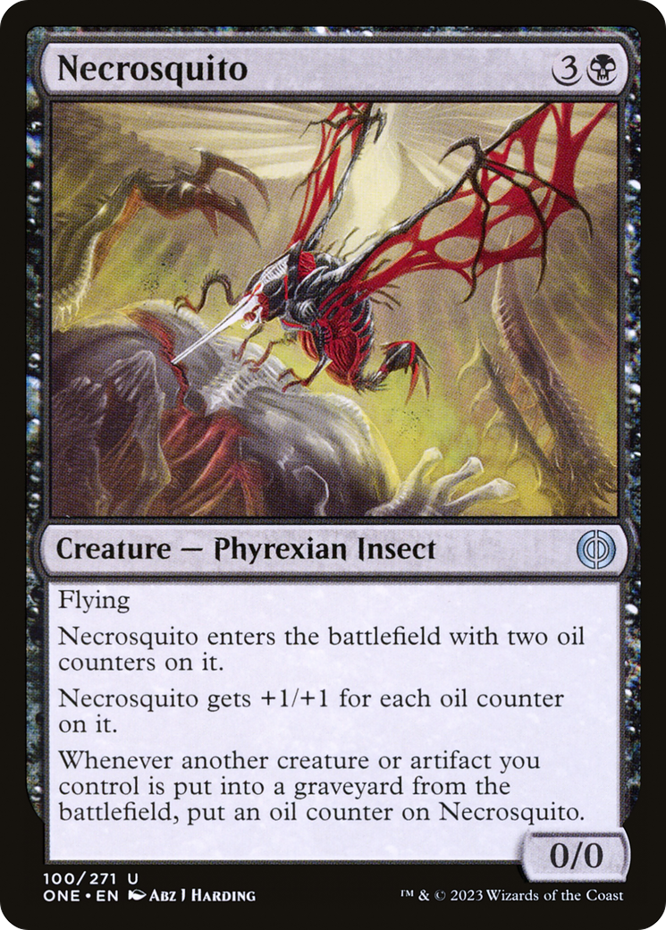 Necrosquito [Phyrexia: All Will Be One] | Exor Games Dartmouth