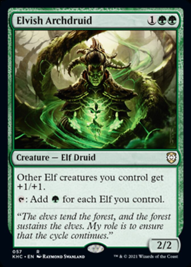 Elvish Archdruid [Kaldheim Commander] | Exor Games Dartmouth