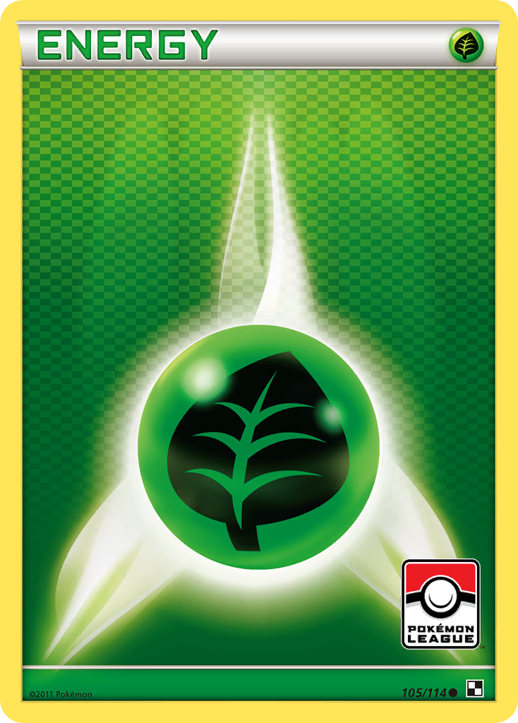 Grass Energy (105/114) [Black & White: Base Set] | Exor Games Dartmouth