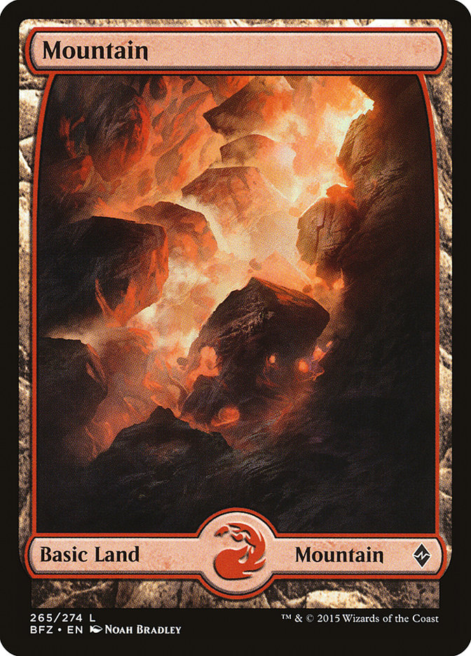 Mountain (265) [Battle for Zendikar] | Exor Games Dartmouth