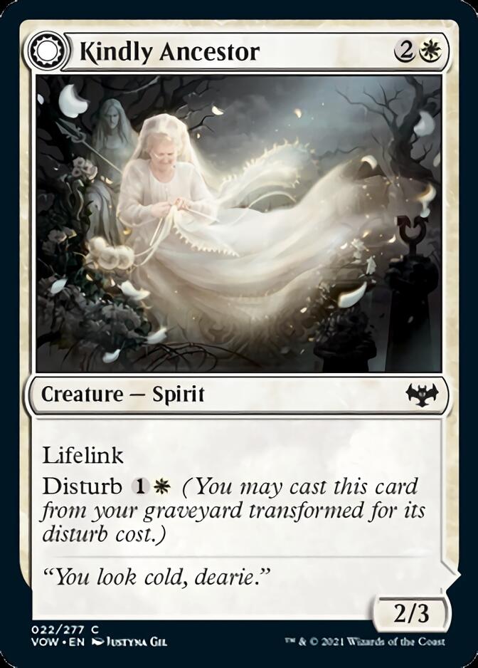 Kindly Ancestor // Ancestor's Embrace [Innistrad: Crimson Vow] | Exor Games Dartmouth