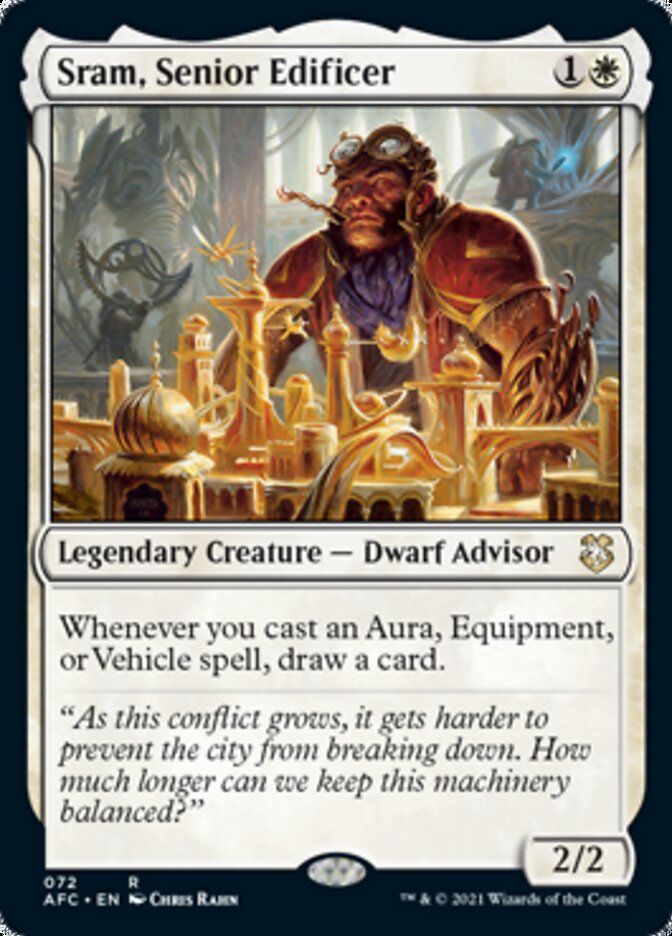 Sram, Senior Edificer [Dungeons & Dragons: Adventures in the Forgotten Realms Commander] | Exor Games Dartmouth