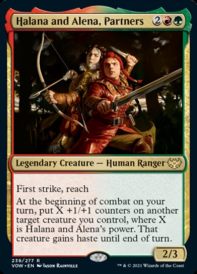 Halana and Alena, Partners [Innistrad: Crimson Vow] | Exor Games Dartmouth