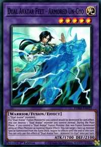 Dual Avatar Feet - Armored Un-Gyo [PHRA-EN033] Super Rare | Exor Games Dartmouth