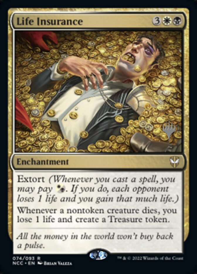 Life Insurance (Promo Pack) [Streets of New Capenna Commander Promos] | Exor Games Dartmouth