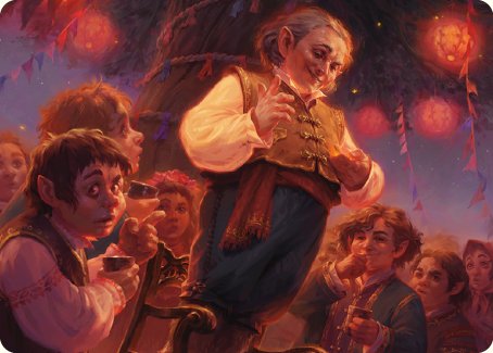 Bilbo, Retired Burglar Art Card [The Lord of the Rings: Tales of Middle-earth Art Series] | Exor Games Dartmouth