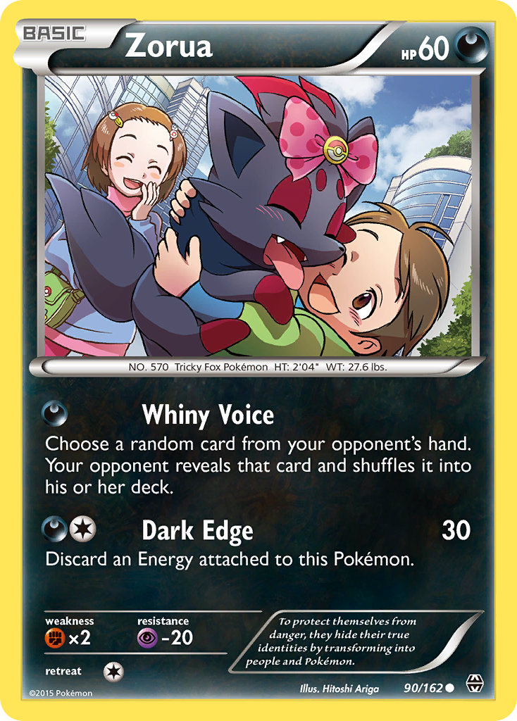 Zorua (90/162) [XY: BREAKthrough] | Exor Games Dartmouth