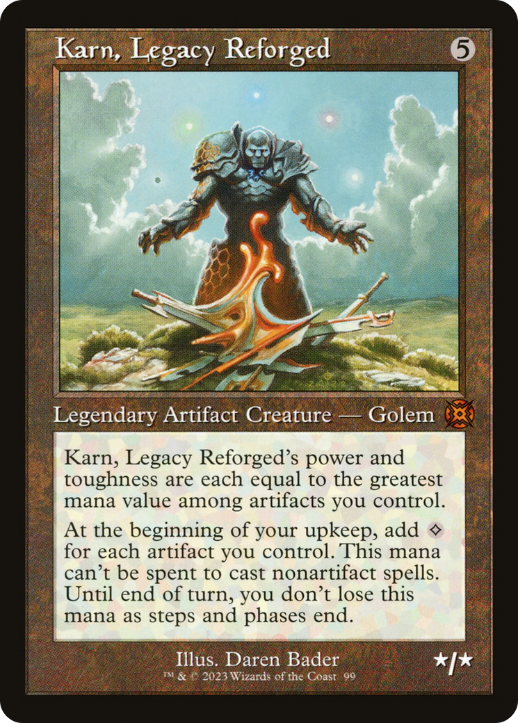 Karn, Legacy Reforged (Retro) [March of the Machine: The Aftermath] | Exor Games Dartmouth