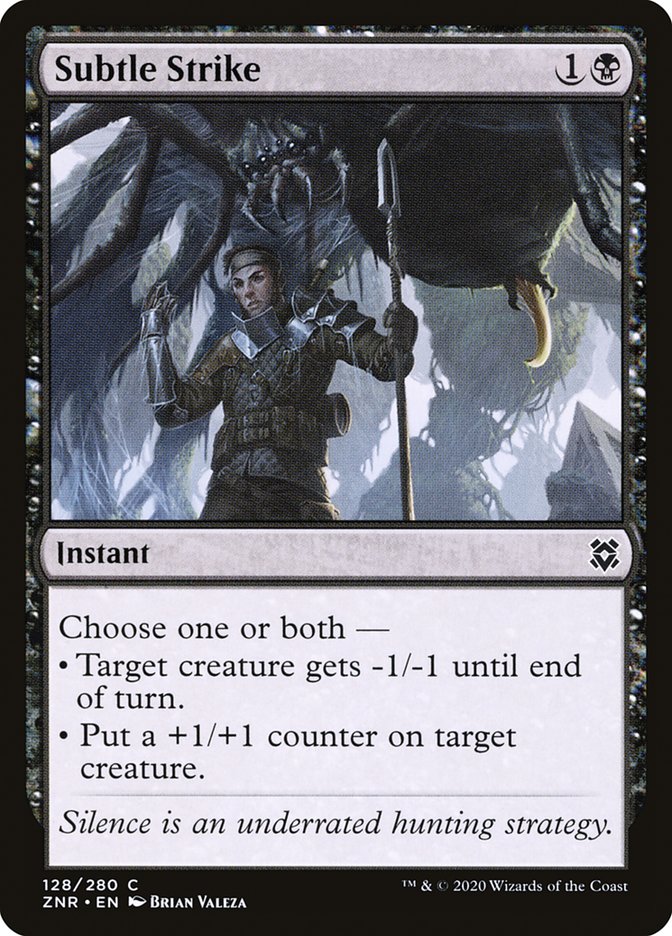 Subtle Strike [Zendikar Rising] | Exor Games Dartmouth