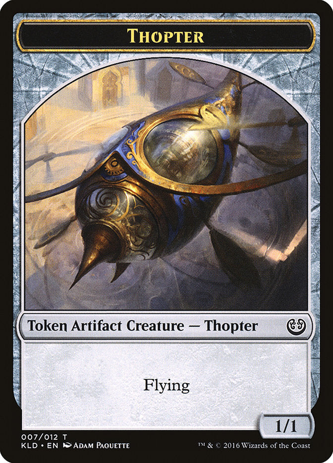 Thopter (007/012) [Kaladesh Tokens] | Exor Games Dartmouth