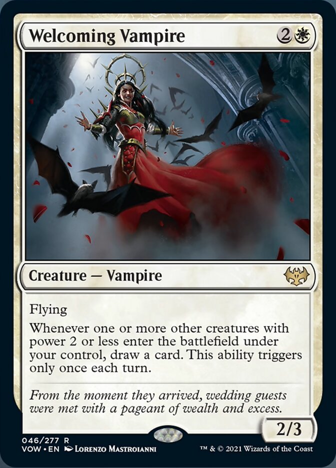 Welcoming Vampire [Innistrad: Crimson Vow] | Exor Games Dartmouth