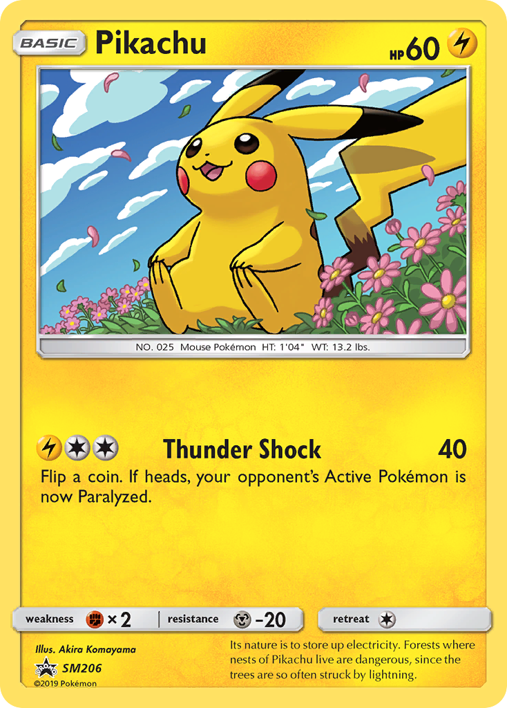 Pikachu (SM206) [Sun & Moon: Black Star Promos] | Exor Games Dartmouth