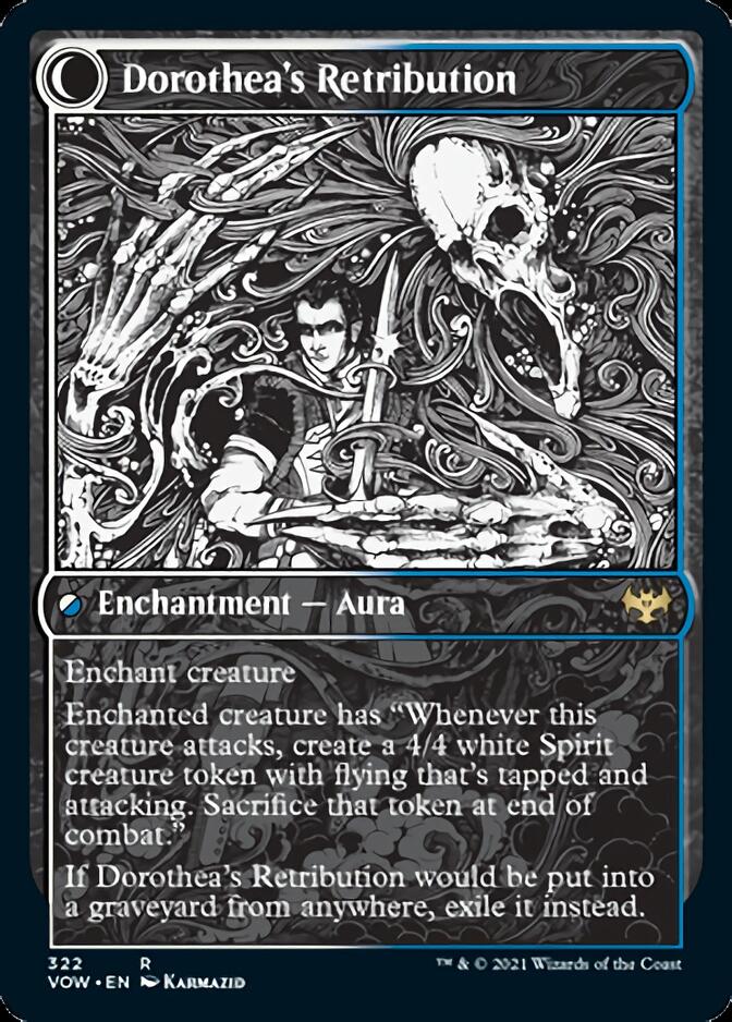 Dorothea, Vengeful Victim // Dorothea's Retribution (Showcase Eternal Night) [Innistrad: Crimson Vow] | Exor Games Dartmouth