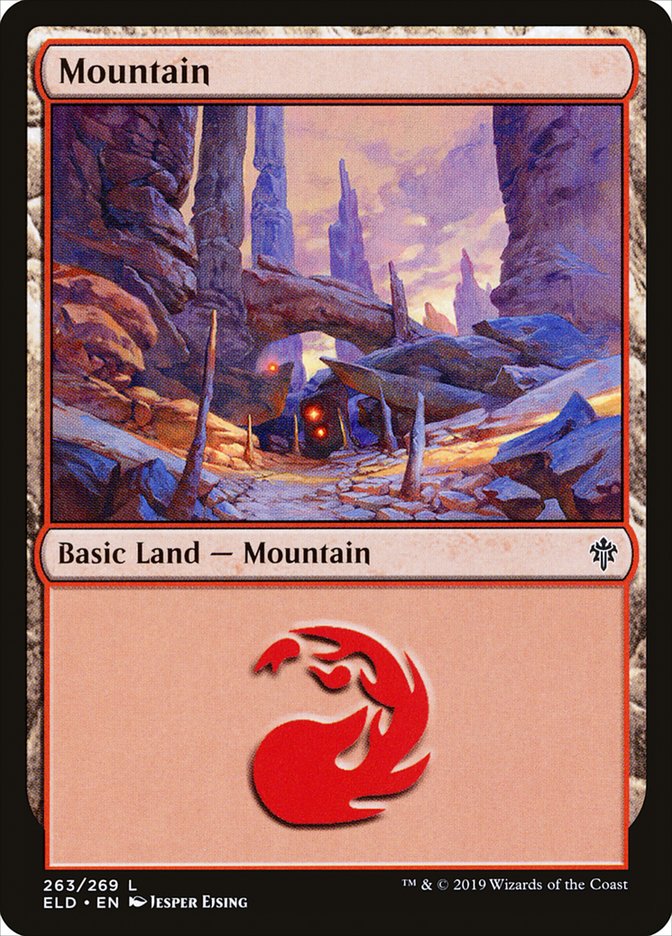 Mountain (263) [Throne of Eldraine] | Exor Games Dartmouth