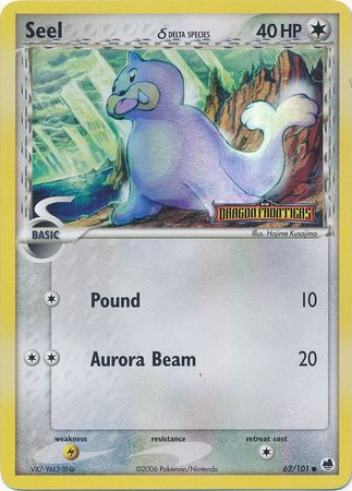 Seel (62/101) (Delta Species) (Stamped) [EX: Dragon Frontiers] | Exor Games Dartmouth