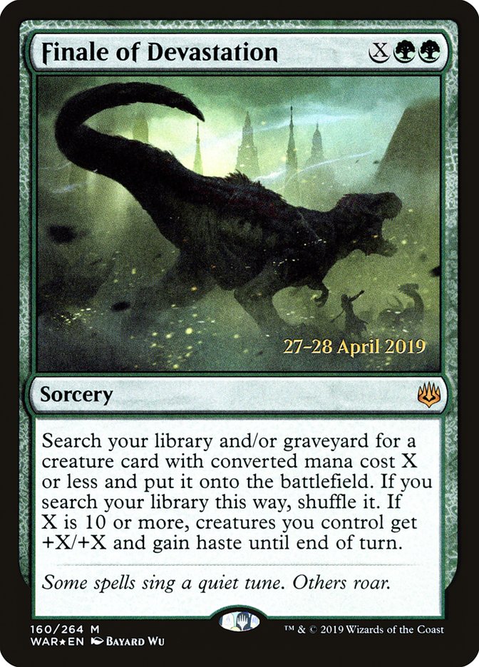 Finale of Devastation  [War of the Spark Prerelease Promos] | Exor Games Dartmouth