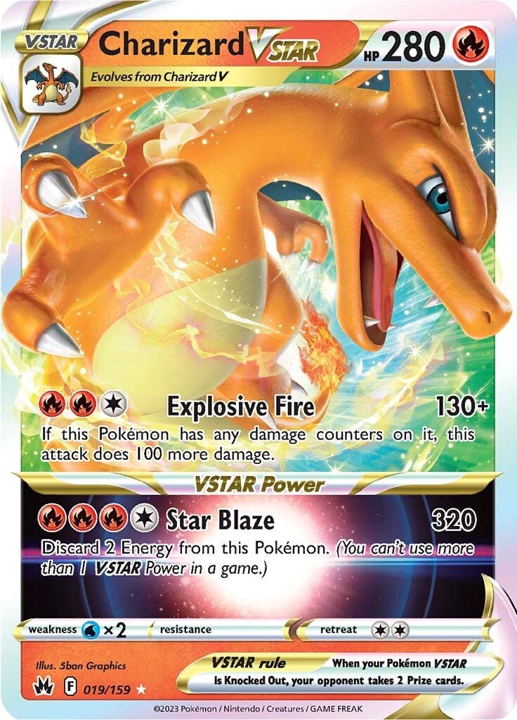 Charizard VSTAR (019/159) [Sword & Shield: Crown Zenith] | Exor Games Dartmouth