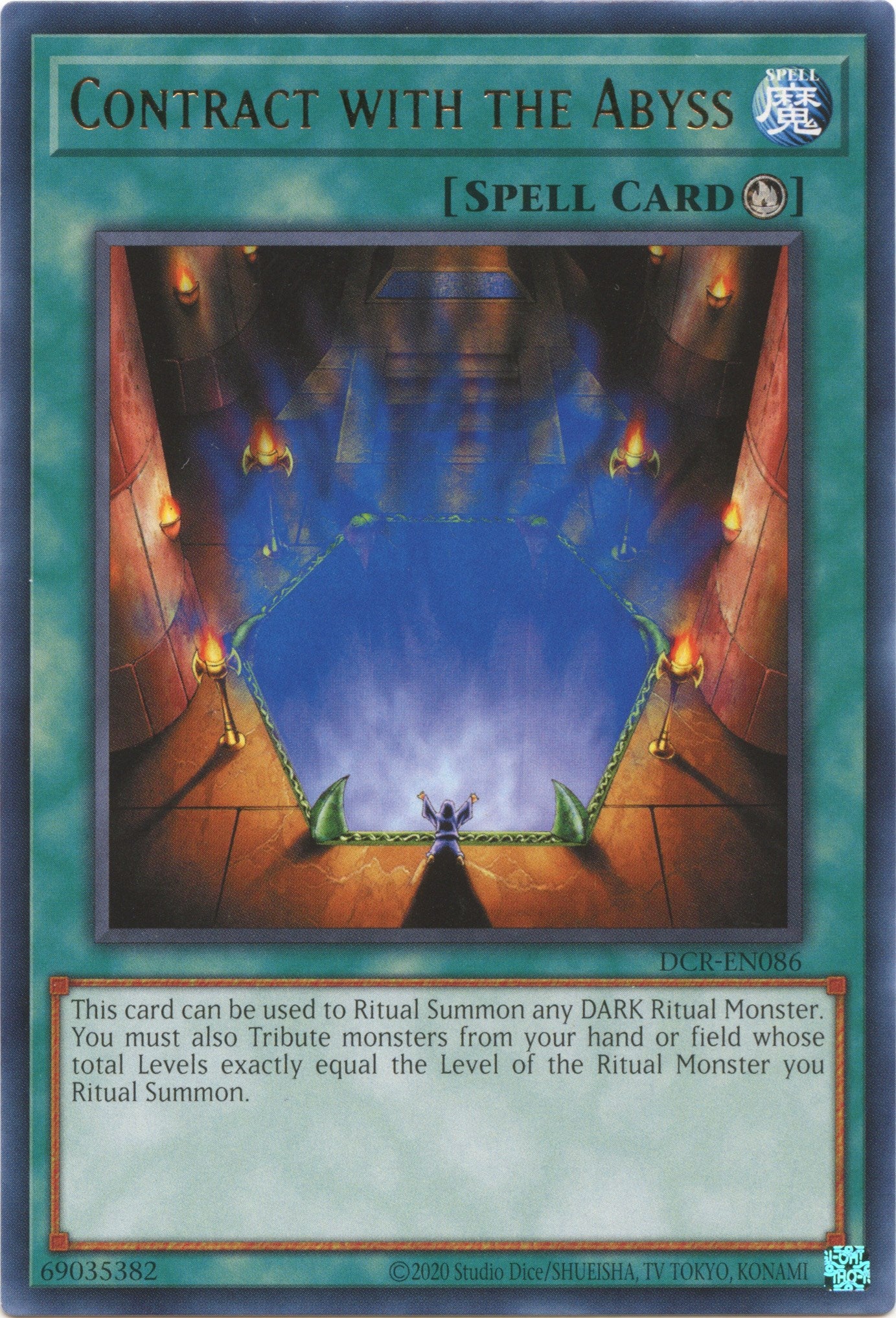 Contract with the Abyss (25th Anniversary) [DCR-EN086] Rare | Exor Games Dartmouth