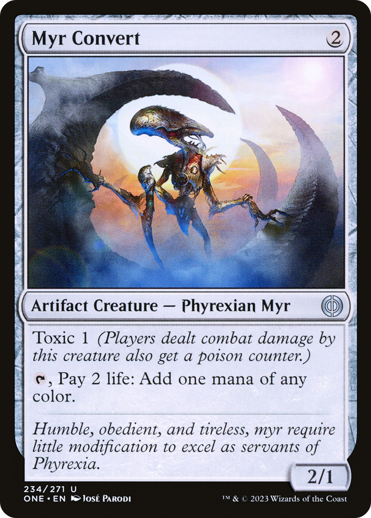 Myr Convert [Phyrexia: All Will Be One] | Exor Games Dartmouth