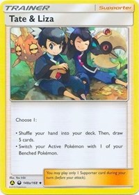 Tate & Liza (148a/168) (Alternate Art Promo) (Battle Arena Deck Exclusive) [Sun & Moon: Celestial Storm] | Exor Games Dartmouth