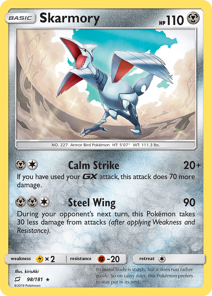 Skarmory (98/181) [Sun & Moon: Team Up] | Exor Games Dartmouth