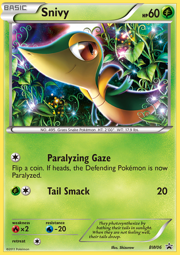 Snivy (BW06) [Black & White: Black Star Promos] | Exor Games Dartmouth