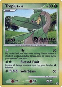 Tropius (52/111) (Staff Prerelease Promo) [Nintendo: Black Star Promos] | Exor Games Dartmouth