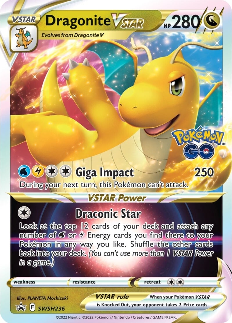 Dragonite VSTAR (SWSH236) [Sword & Shield: Black Star Promos] | Exor Games Dartmouth