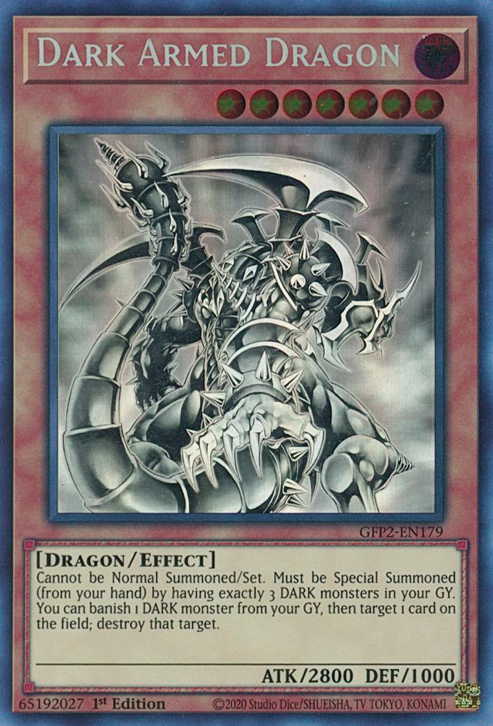 Dark Armed Dragon [GFP2-EN179] Ghost Rare | Exor Games Dartmouth