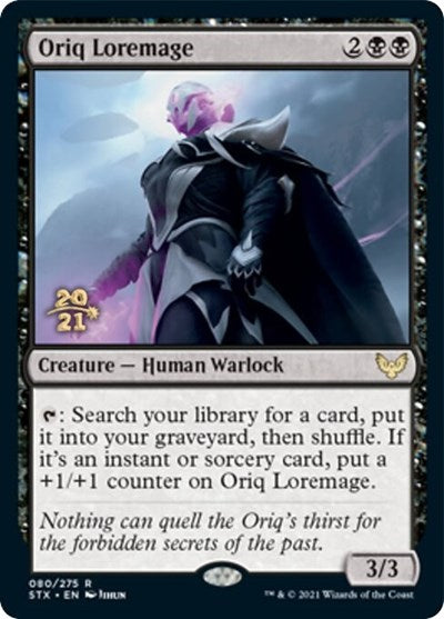 Oriq Loremage  [Strixhaven: School of Mages Prerelease Promos] | Exor Games Dartmouth