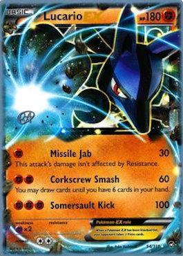 Lucario EX (54/111) (The Flying Hammer - Rowan Stavenow) [World Championships 2015] | Exor Games Dartmouth