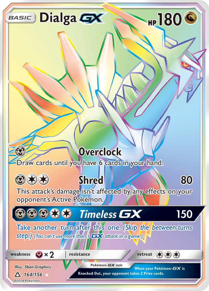 Dialga GX (164/156) [Sun & Moon: Ultra Prism] | Exor Games Dartmouth