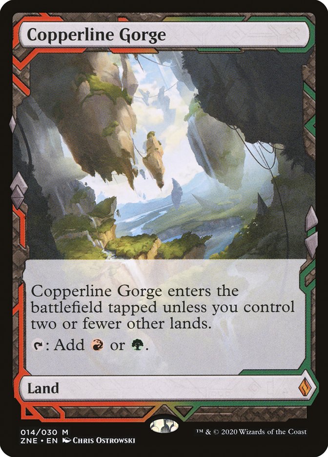 Copperline Gorge [Zendikar Rising Expeditions] | Exor Games Dartmouth