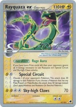 Rayquaza ex (97/101) (Delta Species) (Legendary Ascent - Tom Roos) [World Championships 2007] | Exor Games Dartmouth