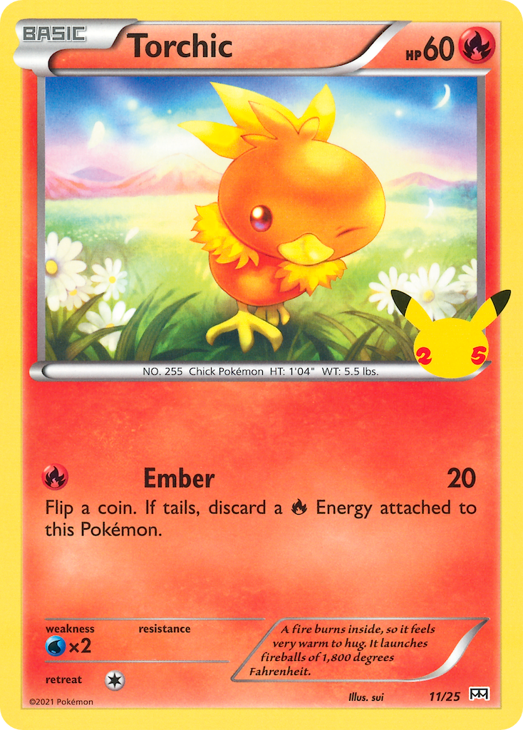 Torchic (11/25) [McDonald's 25th Anniversary] | Exor Games Dartmouth