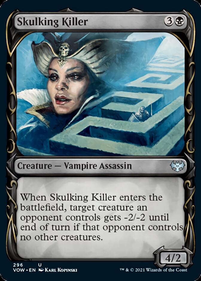 Skulking Killer (Showcase Fang Frame) [Innistrad: Crimson Vow] | Exor Games Dartmouth