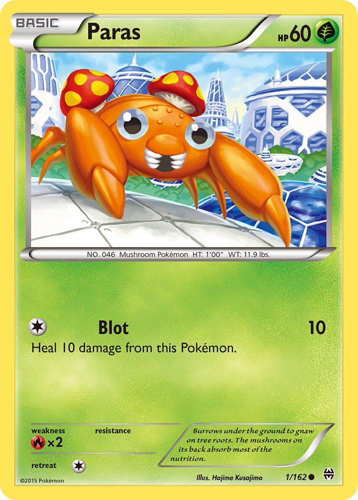 Paras (1/162) [XY: BREAKthrough] | Exor Games Dartmouth